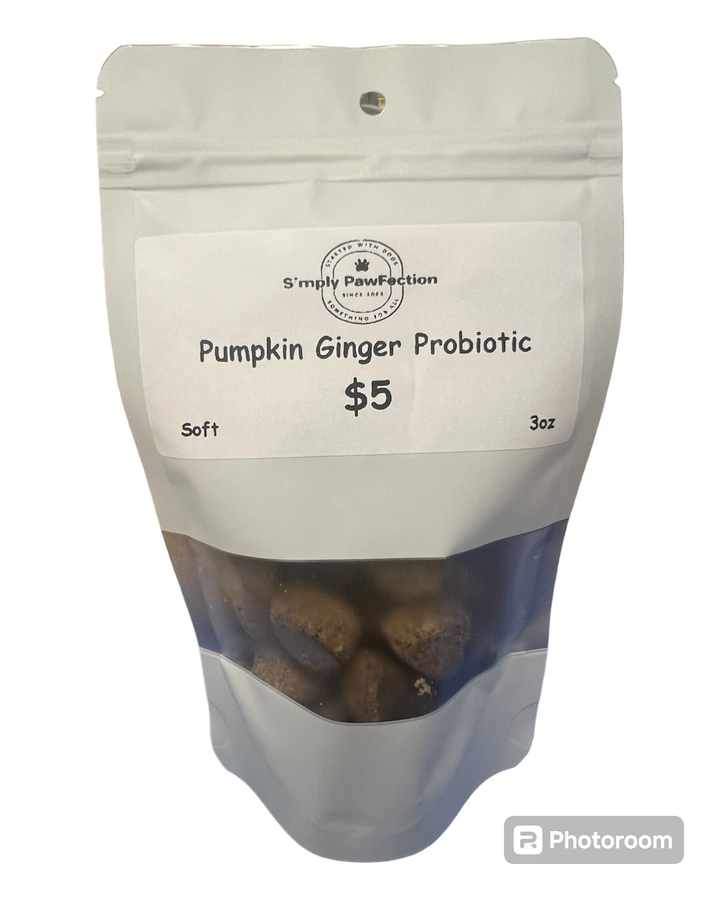 Probiotic Pumpkin Ginger Treats