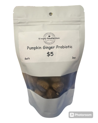 Probiotic Pumpkin Ginger Treats