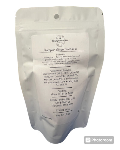 Probiotic Pumpkin Ginger Treats