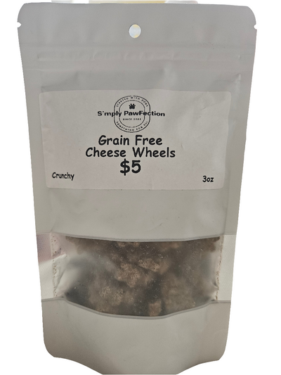 Cheese Wheels Dog Treats Grain Free